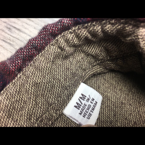 Weatherproof Vintage plaid long sleeve button up men’s M - Picture 5 of 6